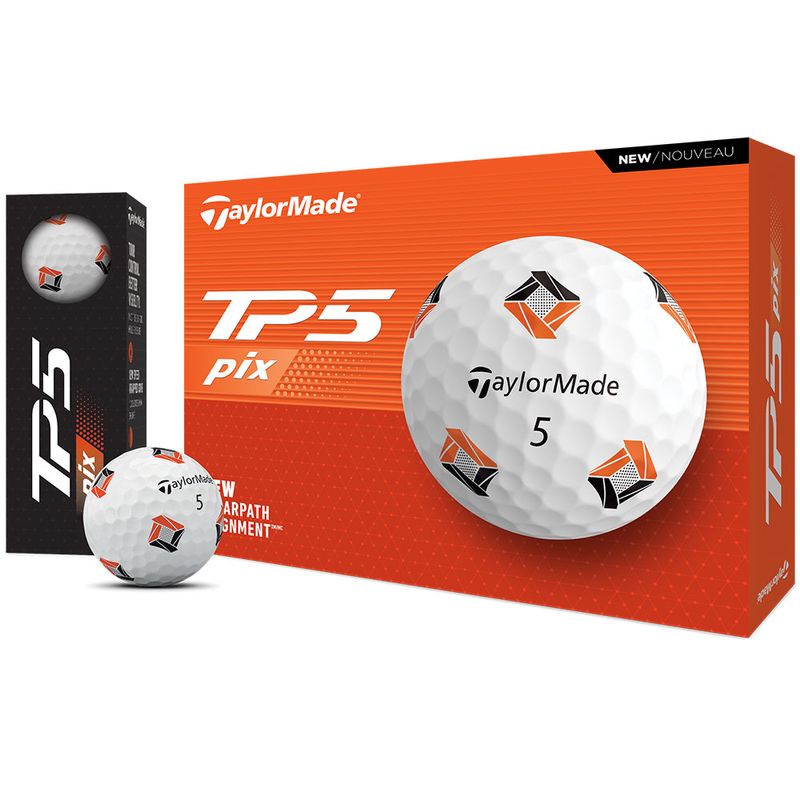 TaylorMade TP5 PIX 3.0 Golf Balls - Worldwide Golf Shops