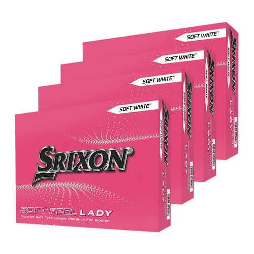 Srixon Women's Soft Feel Lady 8 Personalized Golf Balls - Buy 3, Get 1 Free