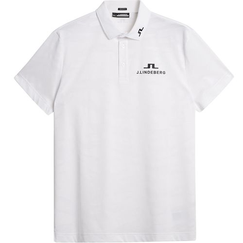 J. Lindeberg Men's Mat Tour Golf Polo