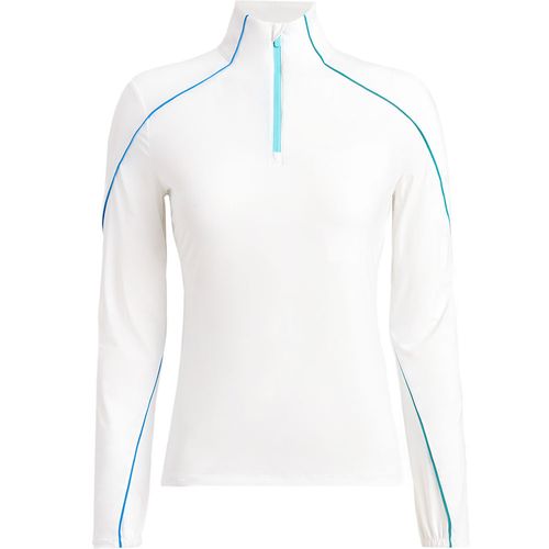 G/FORE Women's Sun Shield Silky Tech Nylon 1/4 Zip Layer Pullover