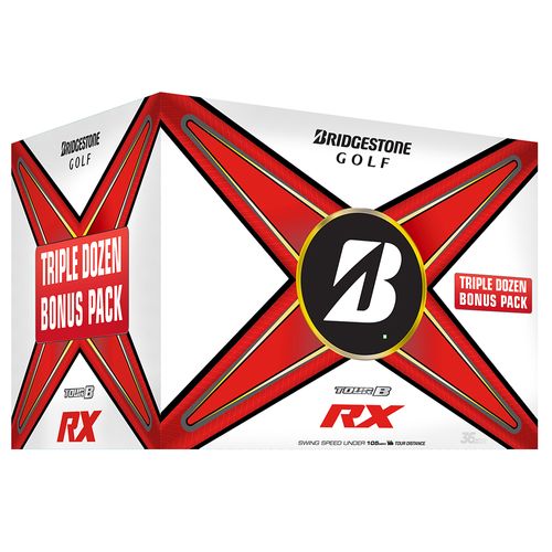 Bridgestone Tour B RX Golf Balls - 3 Dozen Trifecta Box