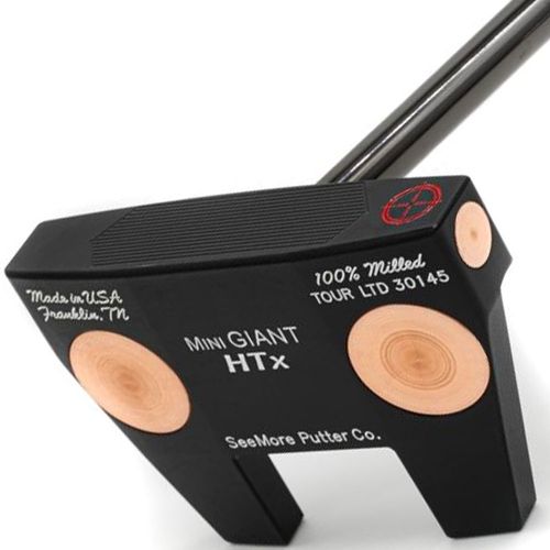 SeeMore Black Mini Giant HTX Standard Putter