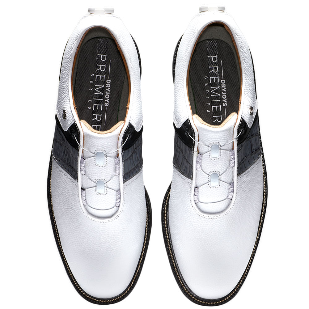 FootJoy Men's Premiere Saddle BOA Spikeless Golf Shoes