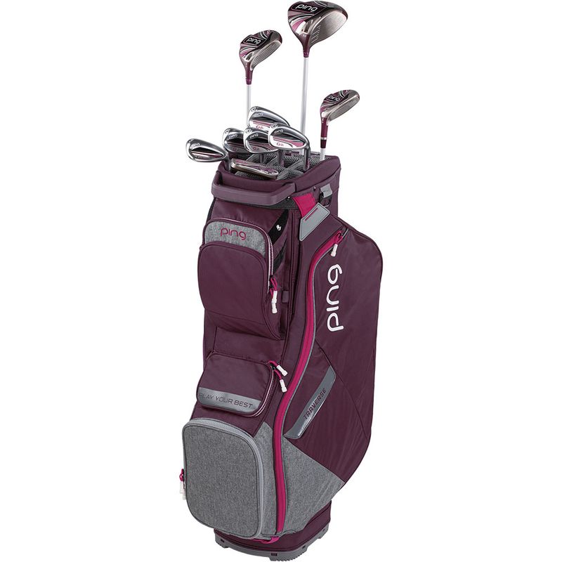 PING Women's G Le2 10PC Package Set - Cart Bag - Worldwide Golf Shops