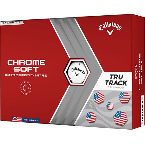 Callaway Chrome Soft TruTrack USA Golf Balls