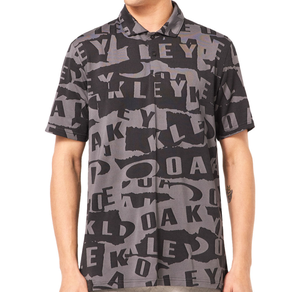 Oakley Men's Ransom Jacquard Polo - Worldwide Golf Shops