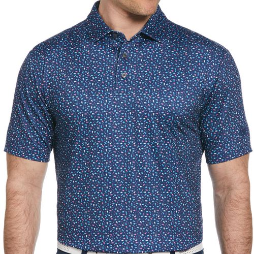 Ben Hogan Men's All Over Golf Conversation Print Polo