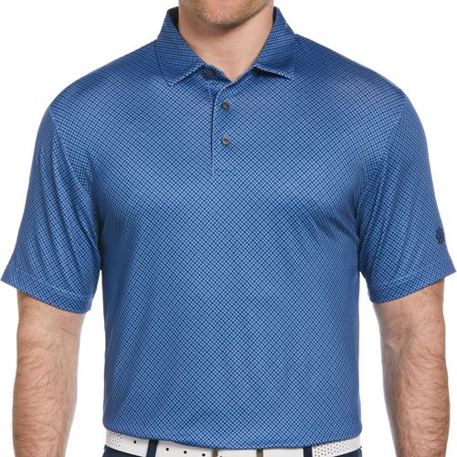 Ben Hogan Men's All Over Geo Print Polo