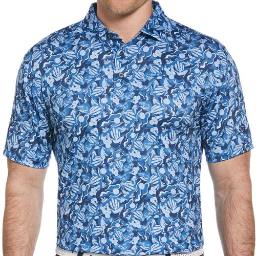 Ben Hogan Men's All Over Desert Print Polo