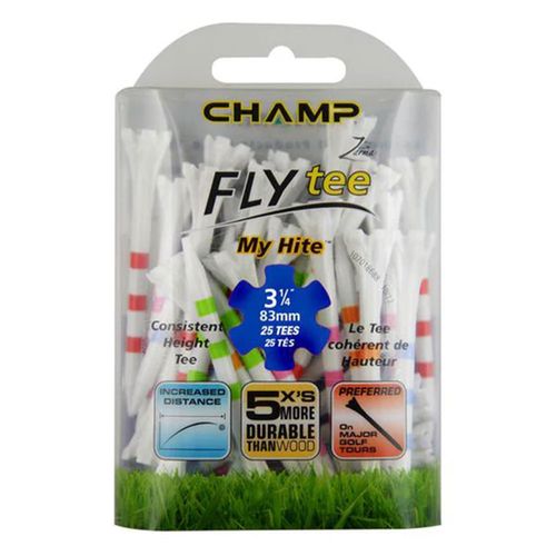 Champ Zarma FLYtee MyHite Striped 3 1/4" Tees