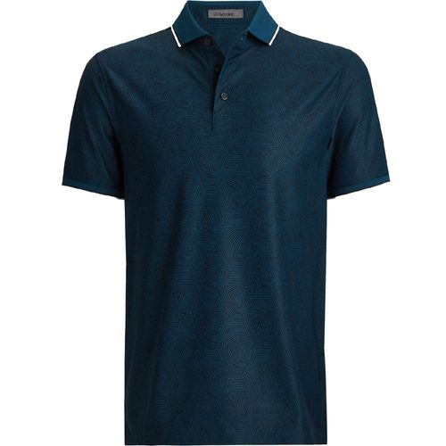 G/FORE Men's Fingerprint Tech Pique Polo