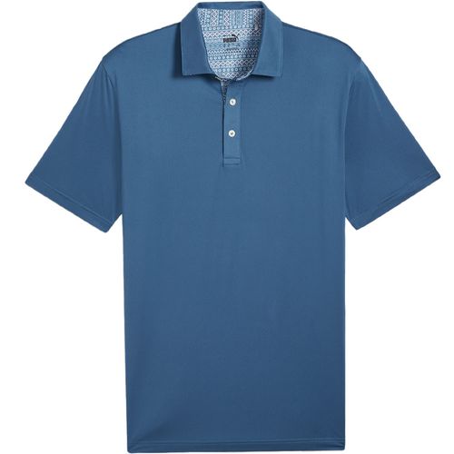PUMA Men's Fair Isle Trim Polo
