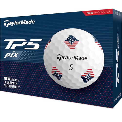 TaylorMade TP5 Pix 3.0 USA Golf Balls