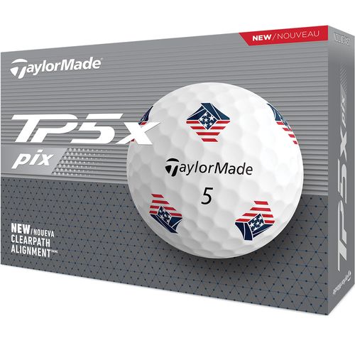 TaylorMade TP5x Pix 3.0 USA Golf Balls
