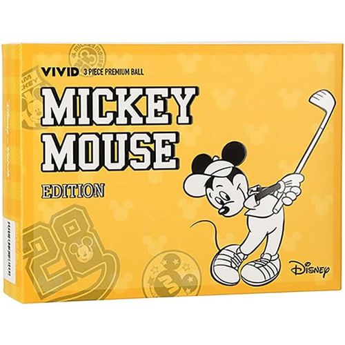 Volvik Vivid Disney Mickey Mouse Golf Balls