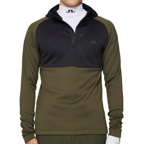 J. Lindeberg Men's Adam Quarter Zip Hood