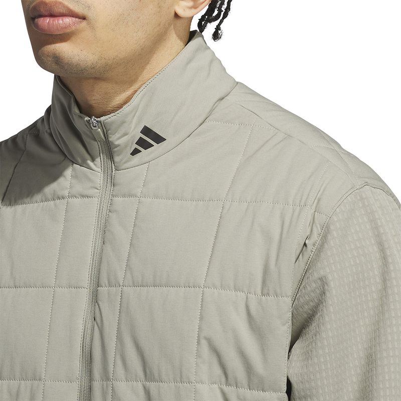 adidas Ultimate365 Quilted DWR 1/4 Zip Golf Pullover - Navy adidas Ultimate365 Quilted DWR 1/4 Zip Golf Pullover - Navy