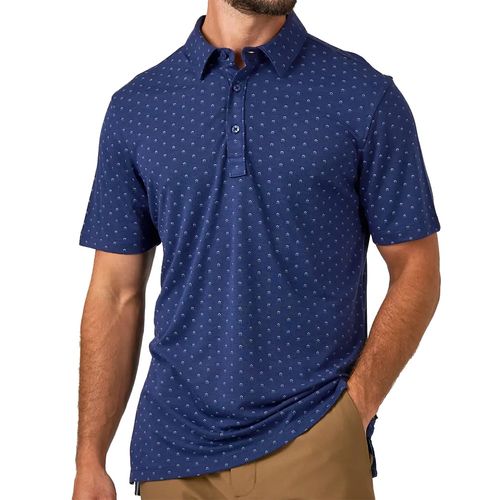 7DIAMONDS Men's Relay Pima Polo