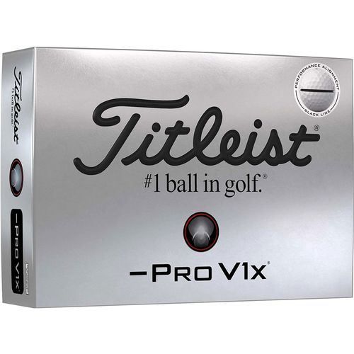 Titleist Pro V1x Left Dash Performance Alignment Golf Balls