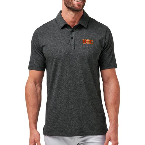 TravisMathew Men's The Zinna USC Polo