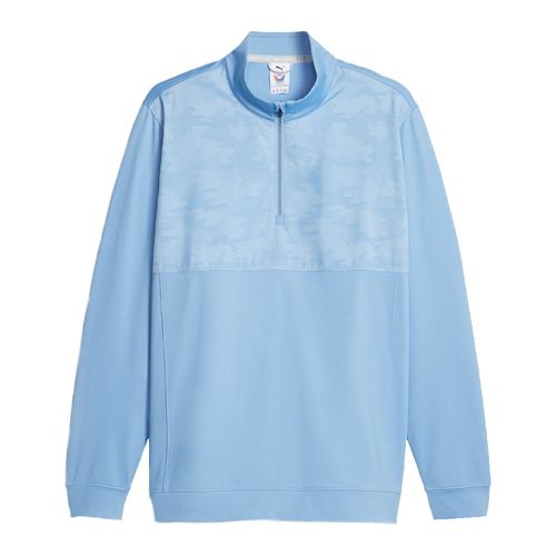 PUMA Men's Volition Camo Cover Golf 1/4 Zip Pullover