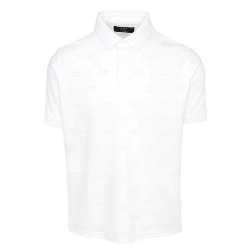 Eastside Golf Men's Core All Over Flocked Polo