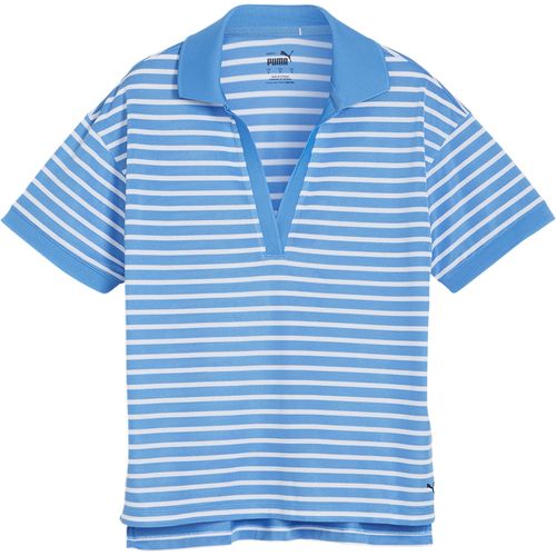 PUMA Women's Everyday Stripe Pique Polo