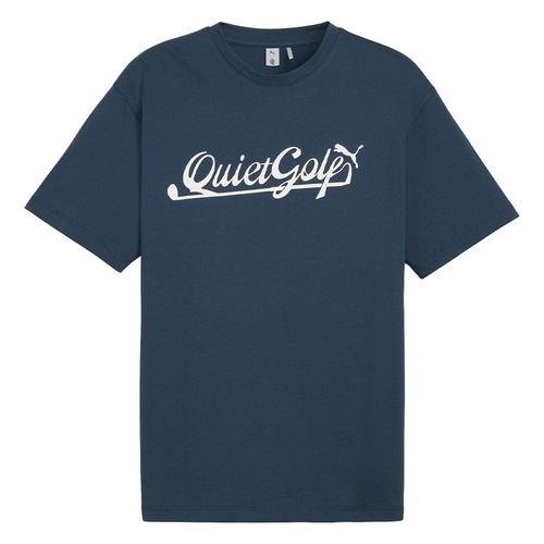 PUMA Men's X Quiet Golf Script Graphic T-Shirt