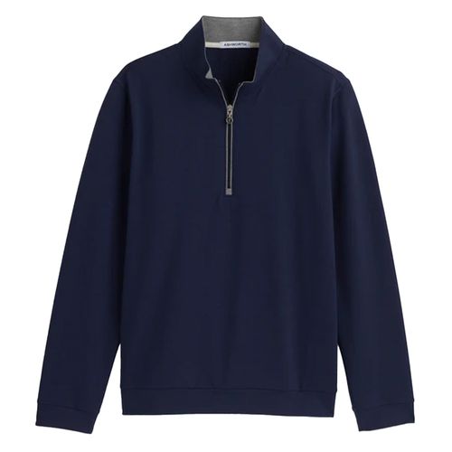 Ashworth Men's French Terry 1/4 Zip Pullover