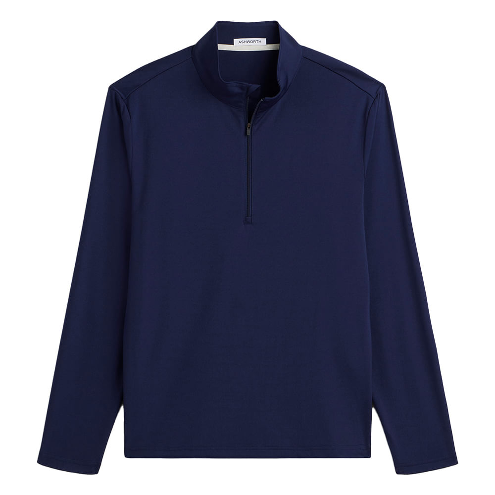 Mens Heather Blocked Half Zip Golf Pullover | Callaway Apparel
