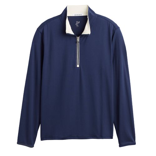 Ashworth Men's Peached Tech 1/4 Zip Pullover