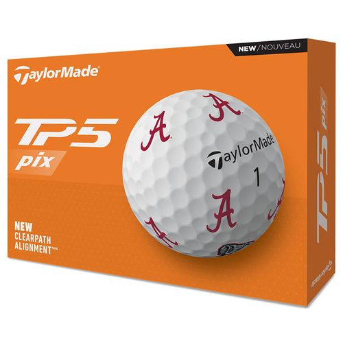 TaylorMade TP5 pix 3.0 NCAA Golf Balls