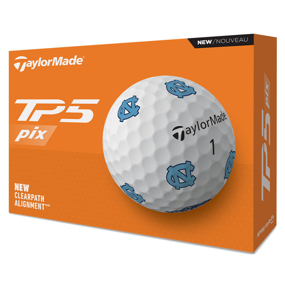 TaylorMade TP5 pix 3.0 NCAA Golf Balls