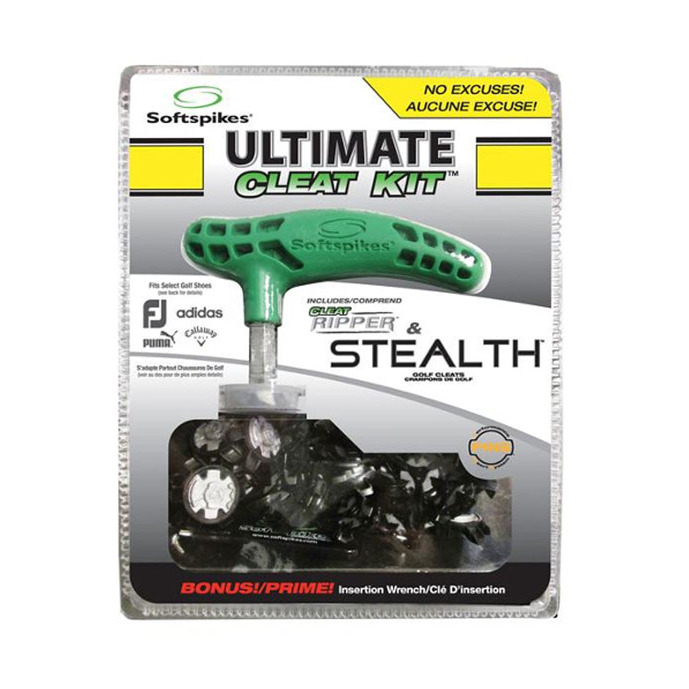 SoftSpikes Ultimate Cleat Kit With Stealth Cleats Worldwide Golf Shops
