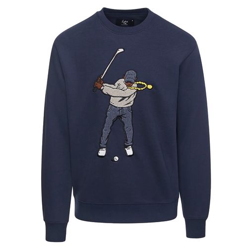 Eastside Golf Men's Core Fleece Swingman Crew Sweatshirt