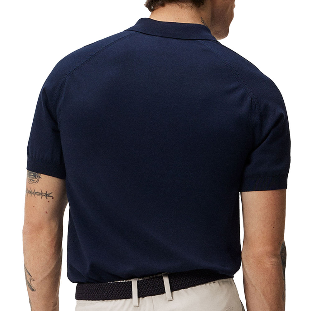 J. Lindeberg Men's Martin Knit Polo - Worldwide Golf Shops