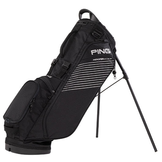 Ping Hoofer 2 Golf Bag Stand Bag Black - 4 Way Dividers, Dual Strap, hotsell