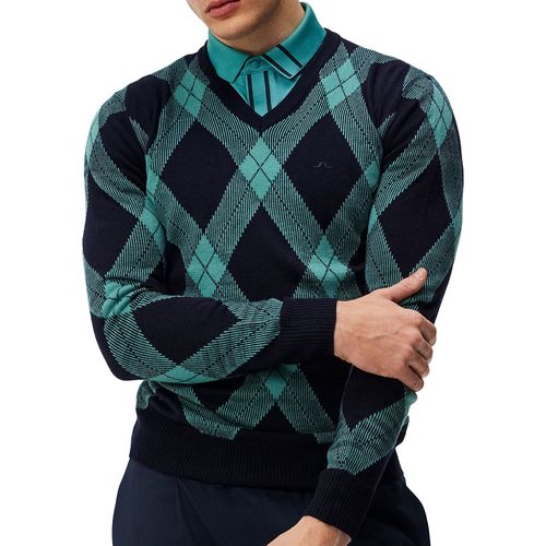 J. Lindeberg Men's Billy V Neck Knit Sweater