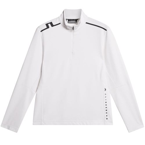 J. Lindeberg Men's Leon 1/4 Zip Mid Layer