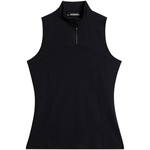 J. Lindeberg Women's Tiana Sleeveless 1/4 Zip Top