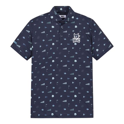 WAAC Men's Flag Motif Polo