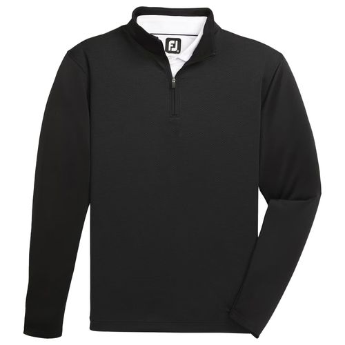 FootJoy Men's Tonal Block Spacer 1/4 Zip Mid Layer