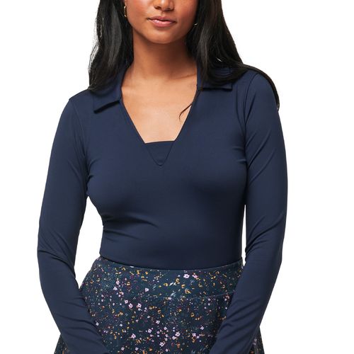 TravisMathew Women's Where It Counts Long Sleeve Polo