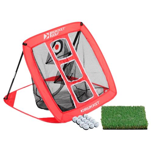 Rukket Sports Golf Chipper With Balls And Mat