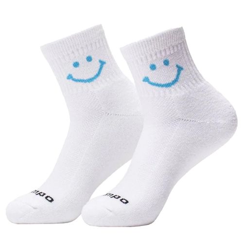 Del Campo Men's Blue Smiley Socks