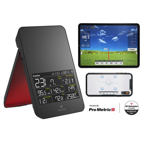 Voice Caddie SC4 Pro Launch Monitor + 3D Driving Range Simulator