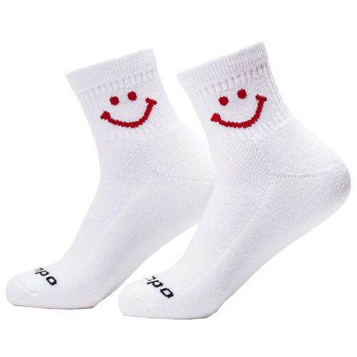 Del Campo Men's Red Smiley Socks