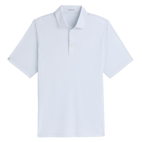 Ashworth Men's Brunch Micro Stripe Polo