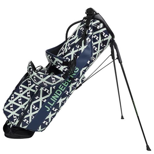J. Lindeberg Sunday Print Stand Bag
