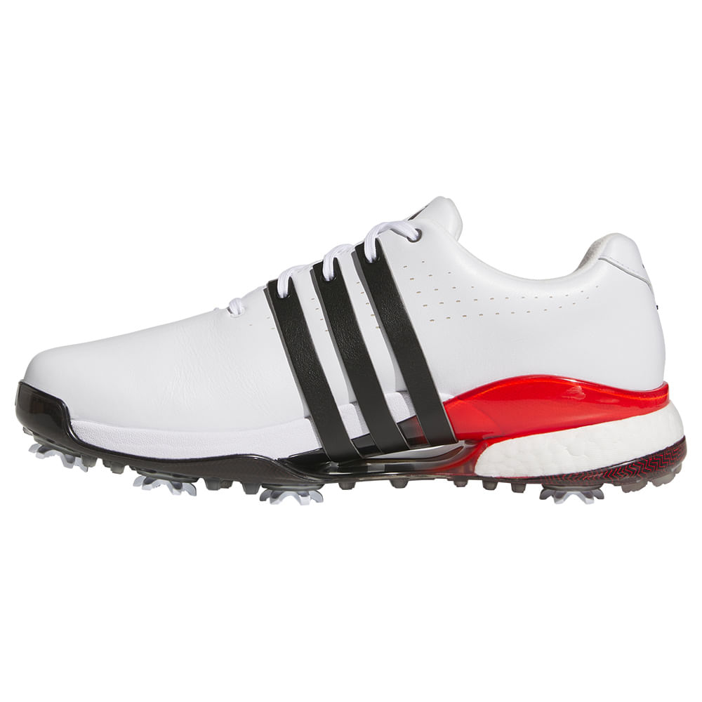 adidas Tour360 24 BOOST Golf Shoes White/Navy/Silver